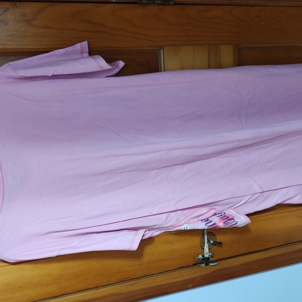 Little blue House Wine Way Sleepshirt Nightgown Gift Graphic Crewneck Lounge - Picture 5 of 5